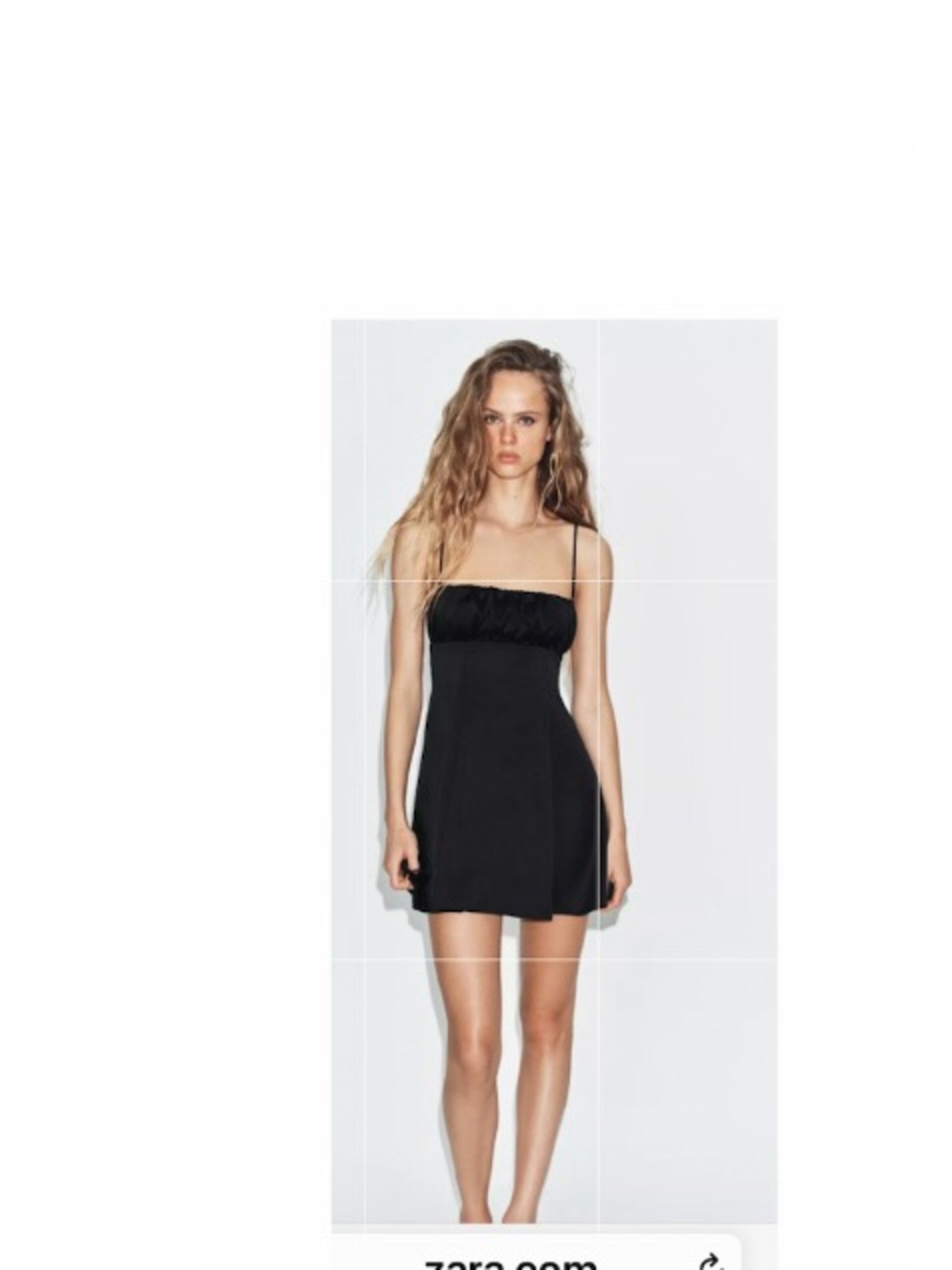 Zara Black Mini Dress size S               A1